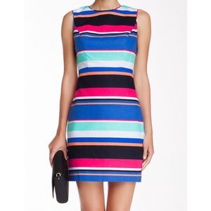 kate spade Tropical Stripe Mariam Dress Size 4